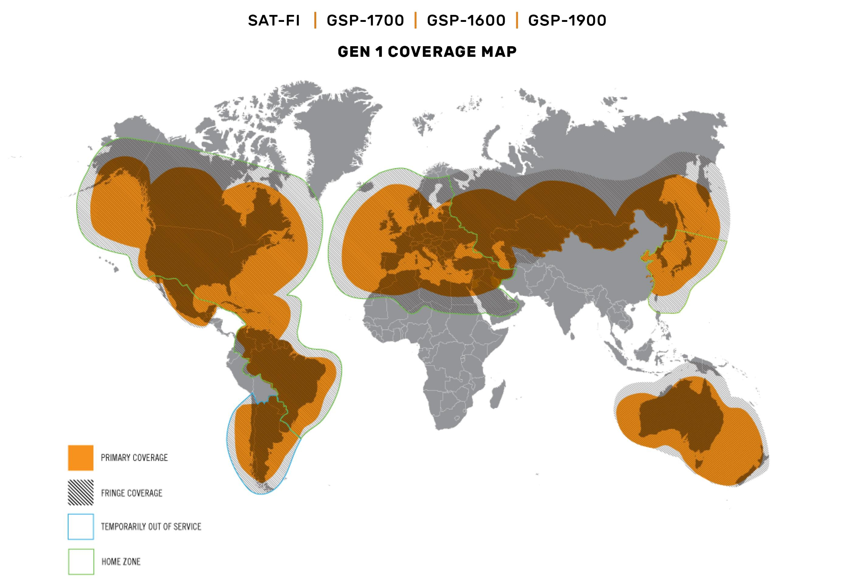 Globalstar coverage